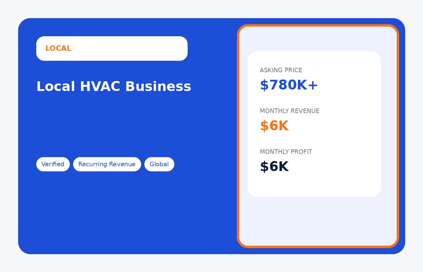 Local HVAC Business